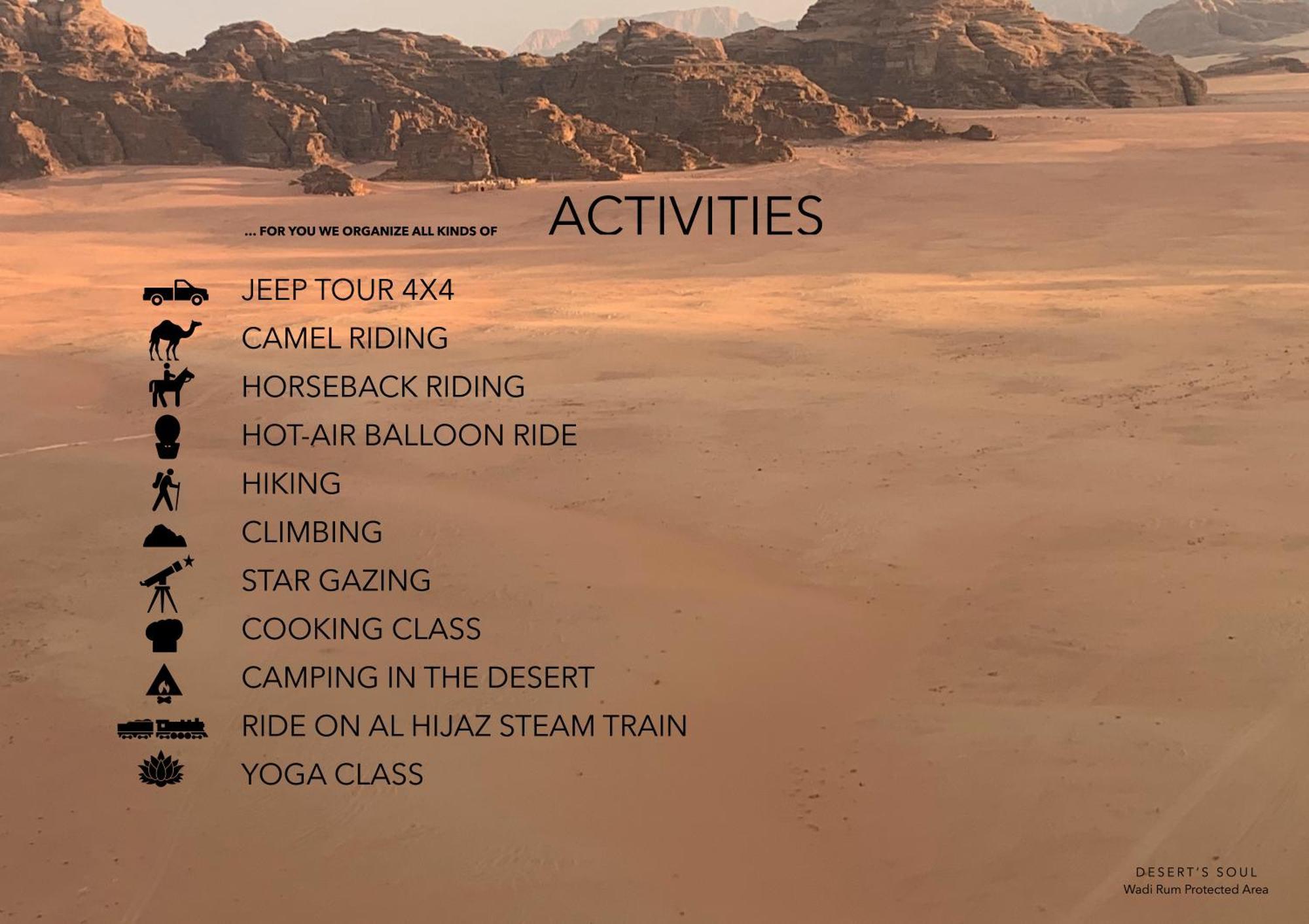 Desert'S Soul Wadi Rum Ad Disah المظهر الخارجي الصورة